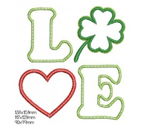 Stickdatei - Love Klee